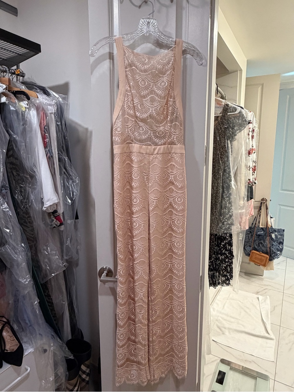 House of CB Lace Jumpsuit